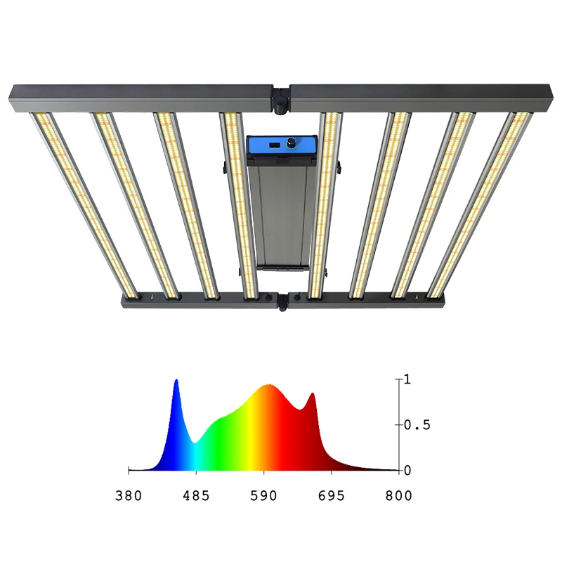 Boya 480w 600w LM301B LM301H EVO 301b smd led strip bar kit medical plant 730nm far red blue hps 680 watt grow light