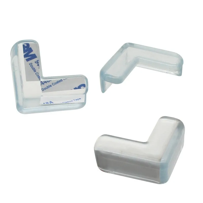 Baby Safety Silicone Protector L Type Table Corner Edge Protection Cover Children Anticollision Guards
