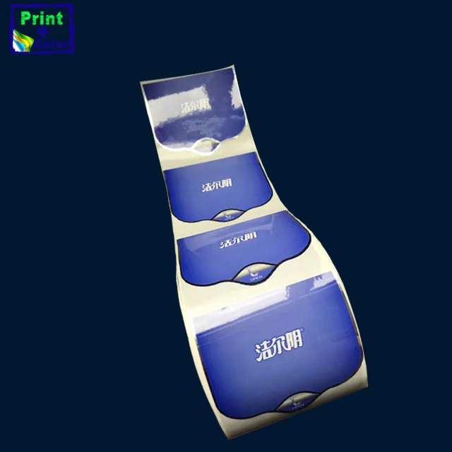 OEM цветная печать роликовая этикетка