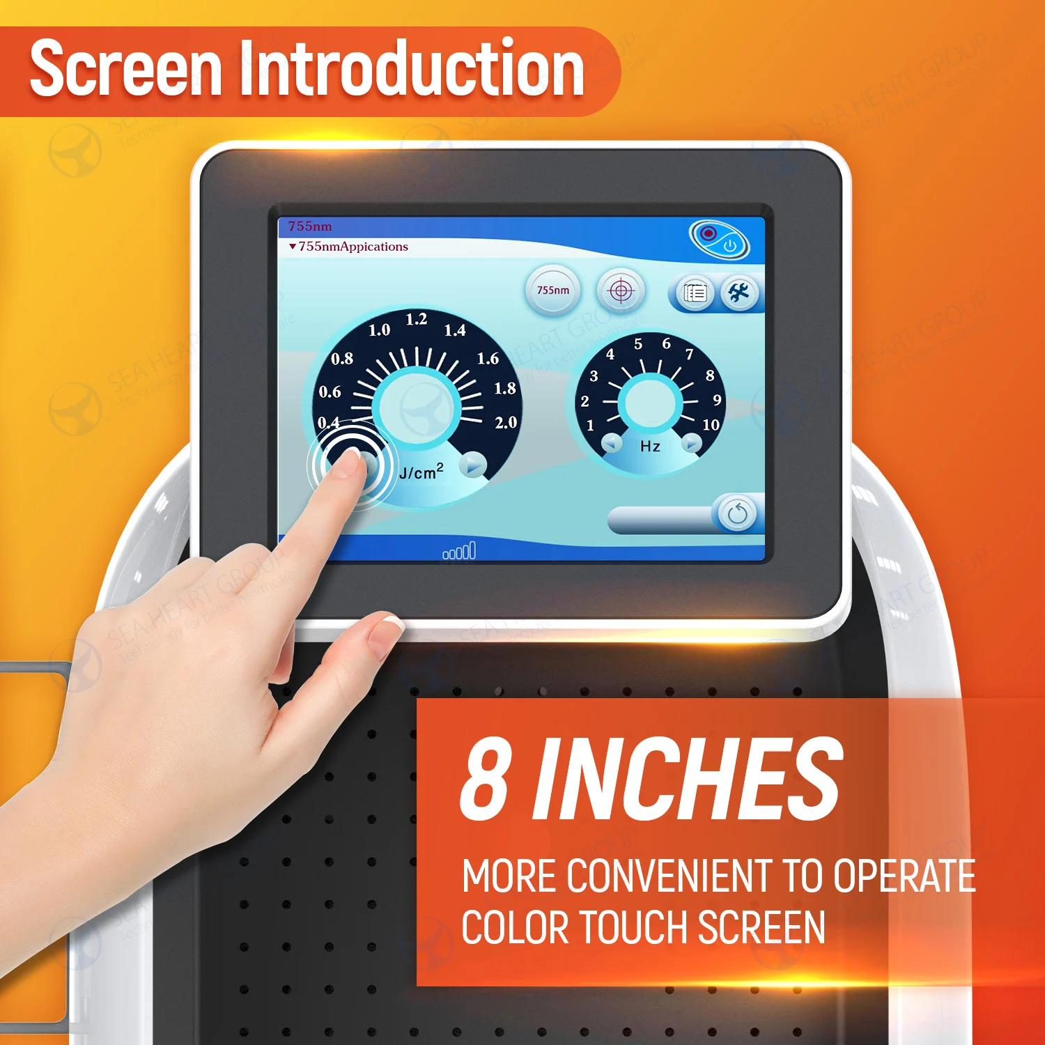 Seaheart pico 4 1064nm 532nm eyebrow tatoo remover picosecond laser tattoo removal Carbon Peel nd yag q switch laser machine