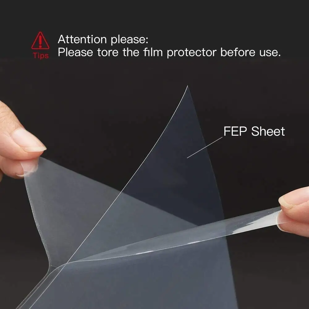 Пленка FEP 260x200x0 15 мм выпуска для Anycubic Photon Mono X/ELEGOO Saturn/phrozen Sonic Mighty 4K/8 9 дюймовые
