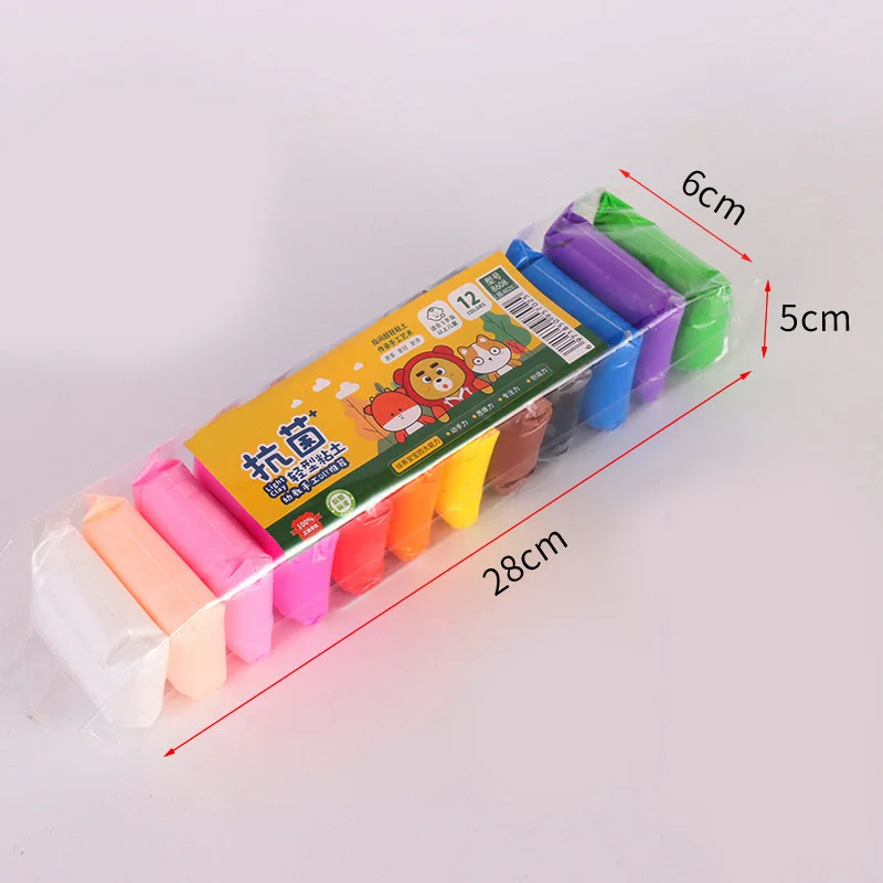 Wholesale 36 Colors Plasticine Modeling Clay Air Dry Diy Ultra Light Clay Soft Magic Plasticine Craft Toy With Tools