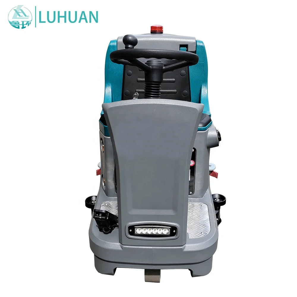 Floor Washing Machine Ride on Floor Scrubber Tiles Factory Wholesale Floor Cleaning Machine CE with Free Spare Parts