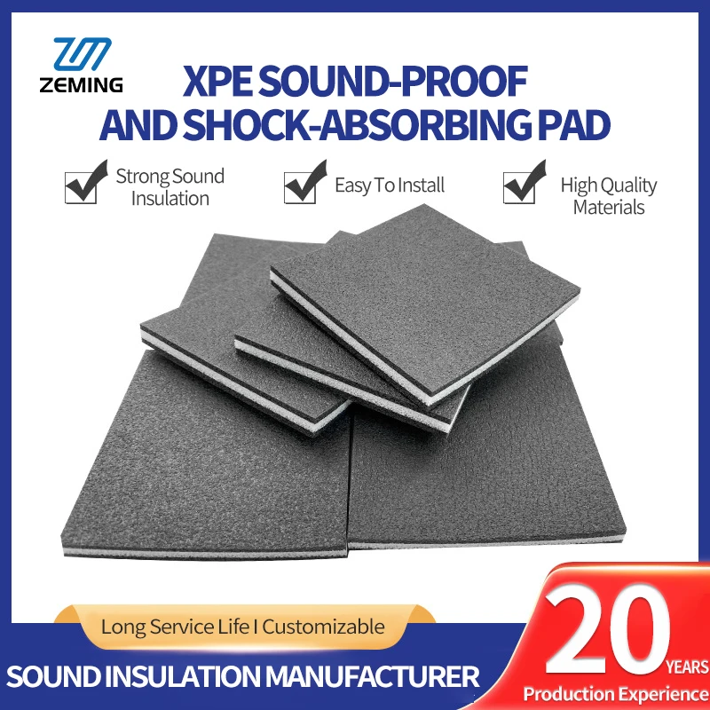 XPE sound-proof and shock-absorbing PAD sound deadening of car deadener sheet insulation