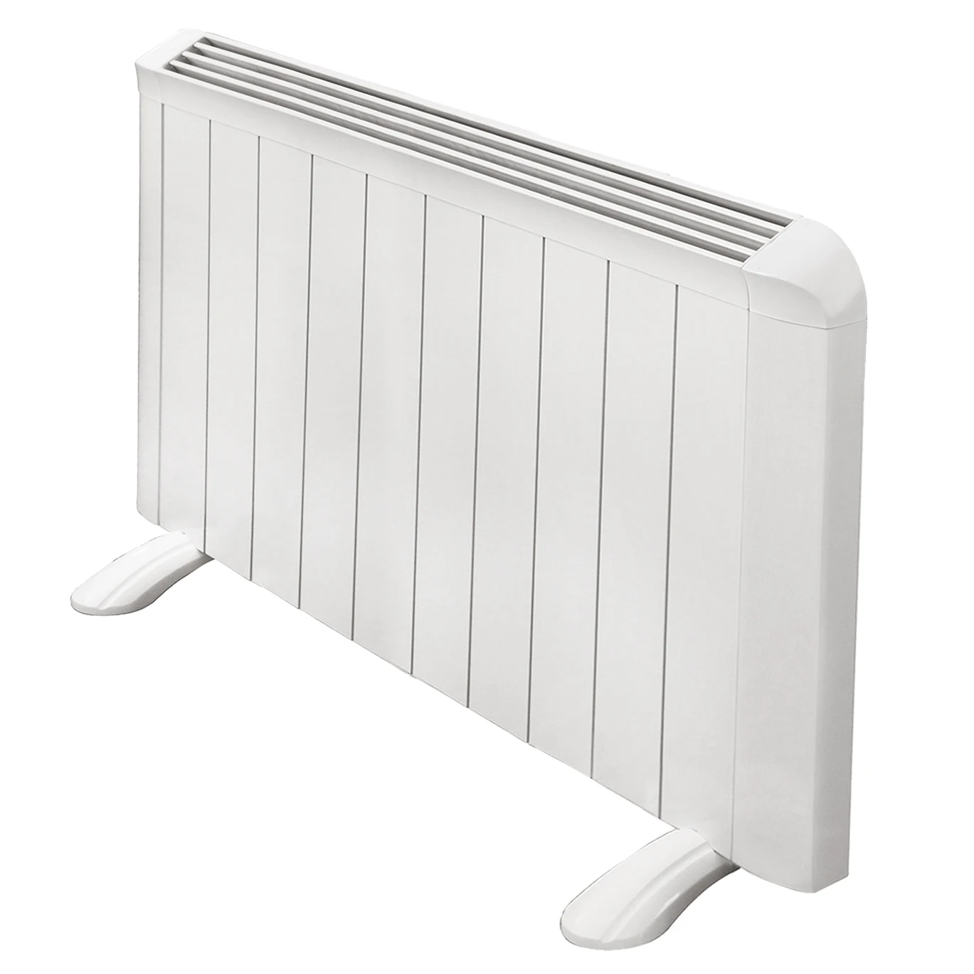 Low heating costs energy efficient Aluminum finned Stainless Steel heating Resistor white aluminum alloy 1000 W room heater