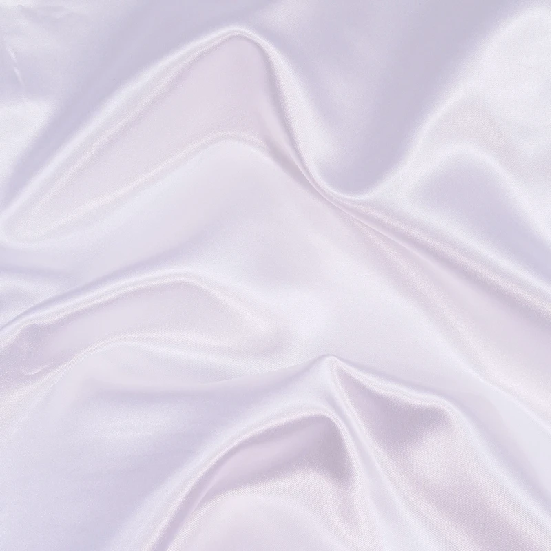 Мягкая гладкая эластичная атласная ткань из полиэстера и спандекса