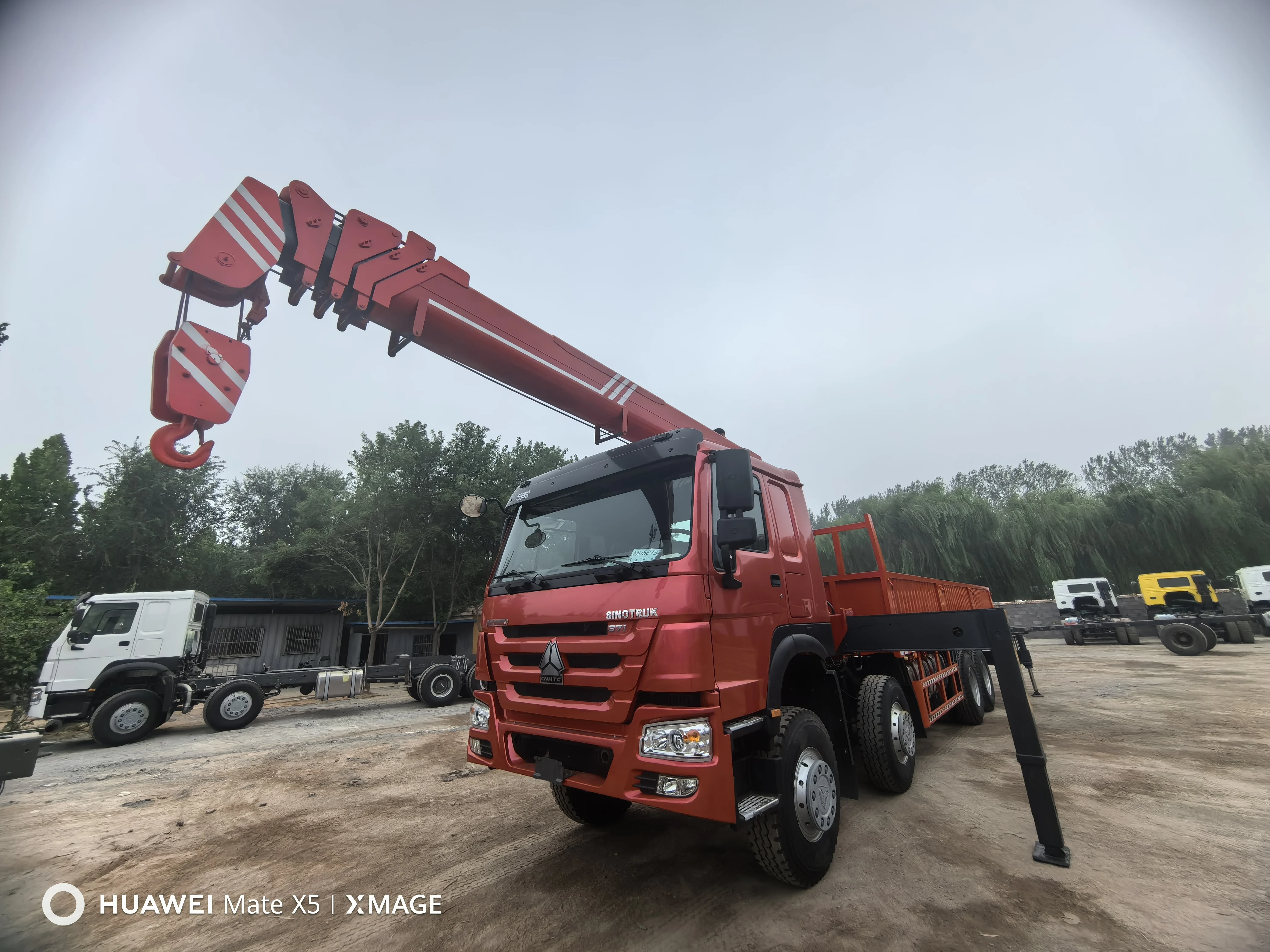 Crane with Hydraulic System and Remote Control System on Sale