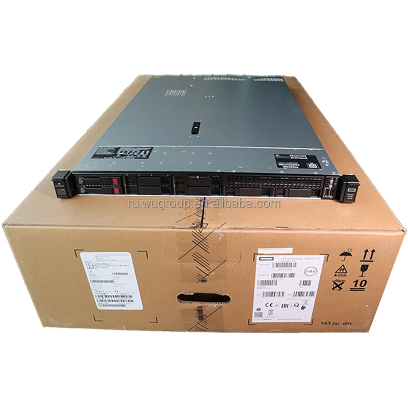 1u rackmount hpe proliant dl360 gen10 case 2x xeon gold cpu processor hp server g9