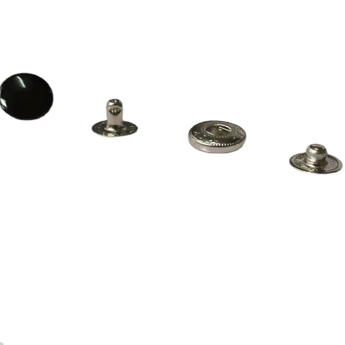 Factory customized color brass  SS iron  snap button for clothing