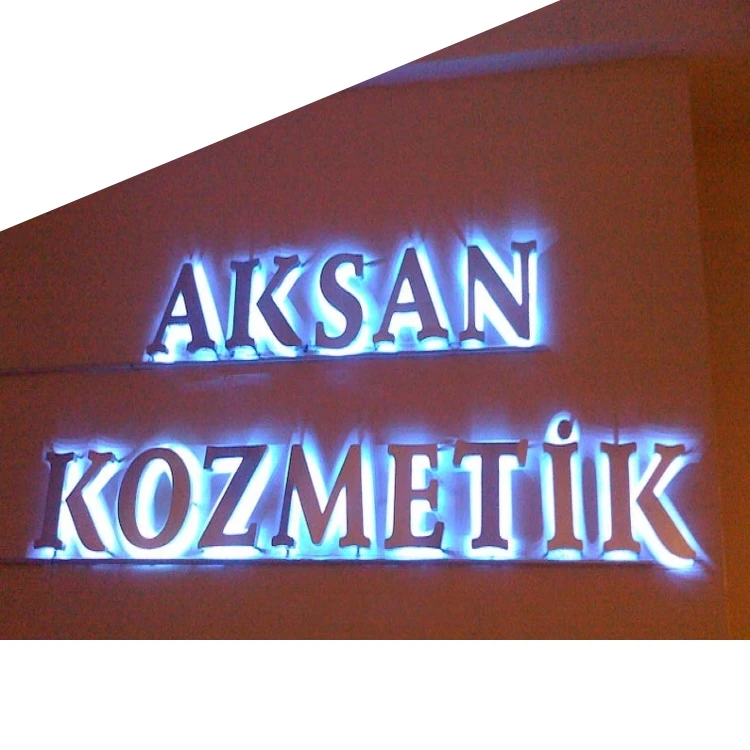 Производитель отделка алюминиевая крышка канал с подсветкой буквы логотип Storefront3D вывеска букв Lettre Lumineuse