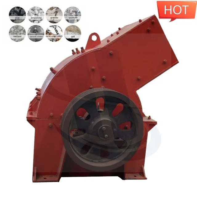 HuanSheng 2024 Diesel Hammer Crusher With Conveyor And Feeder Fine Powder Stone Hammer Crusher PC200x300 Hammer Crusher