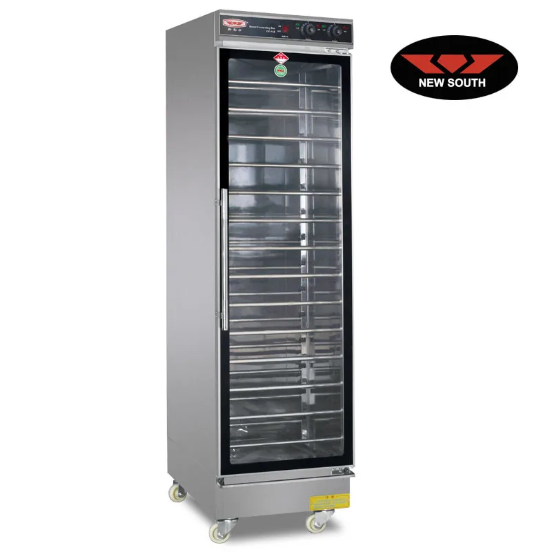 
Factory sale 14 trays large glass door bread proofer machine bakery small break dough retarder proofer 