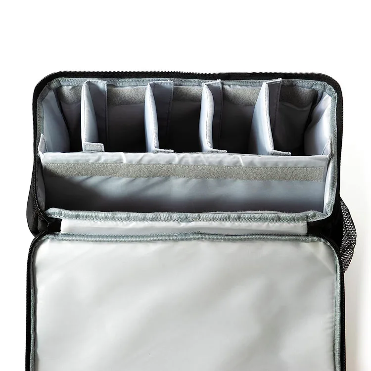 High Quality Custom Padded Trumpet Mute Storage Bag with Adjustable Dividers