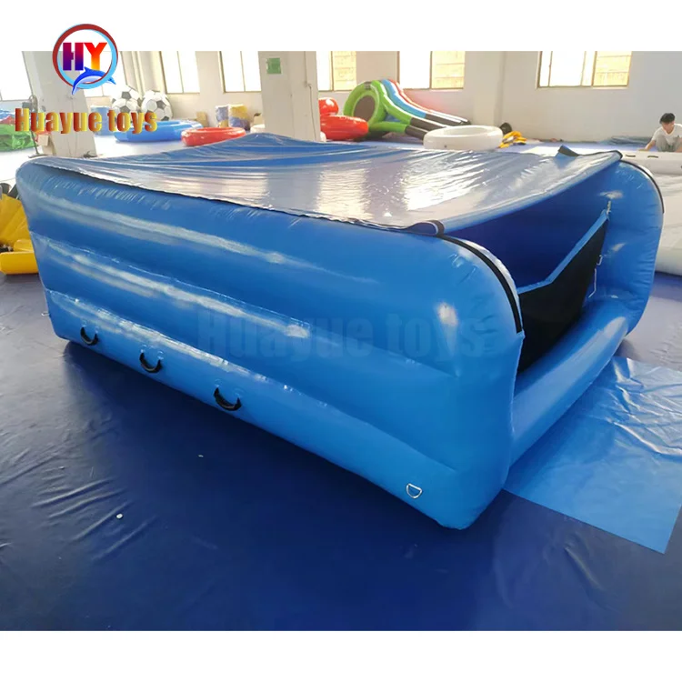 HUAYUE High Quality Foam Durable Swimming Pools  Foam For Kids Ball Pit Adults Gymnastic Training Protection Inflatable Air Pit