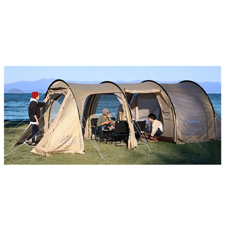 Waterproof Big Tunnel Tent /Comping Tent For Terking