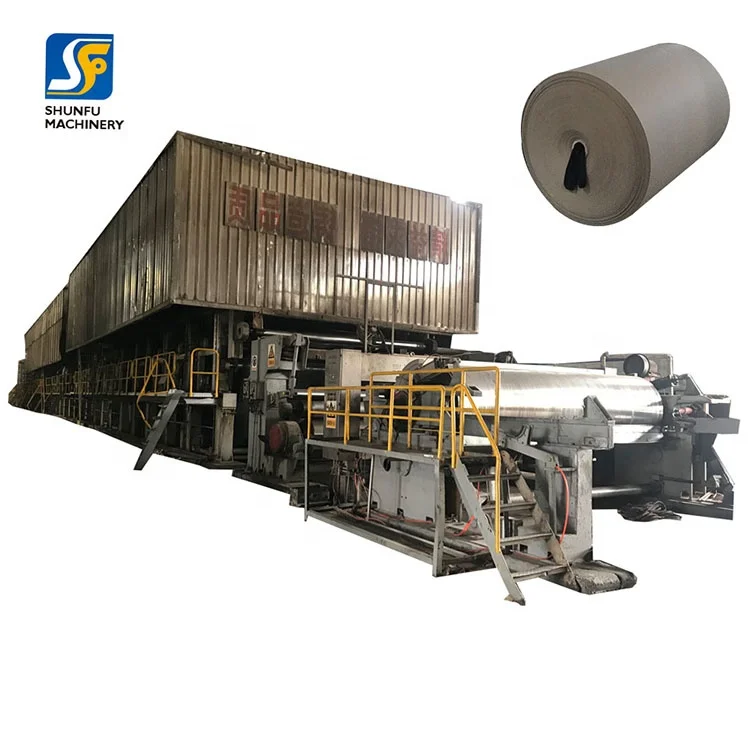 High Speed Paper Manufacturing Mill Multi Layer Kraft Paper Jumbo Roll Making Machine