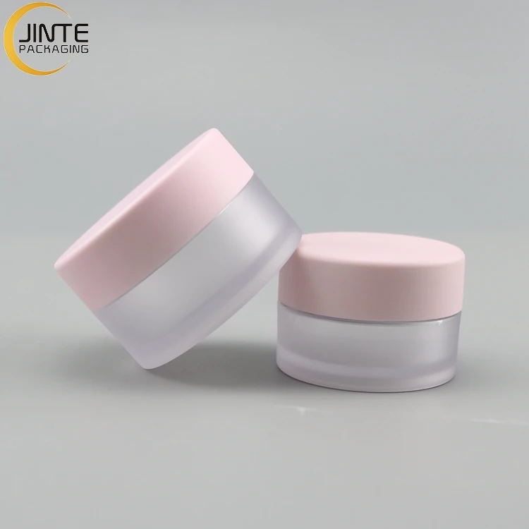 Пластиковый матовый косметический контейнер для губ, 15 г, с розовой крышкой, 0,5 унций, 30 мл