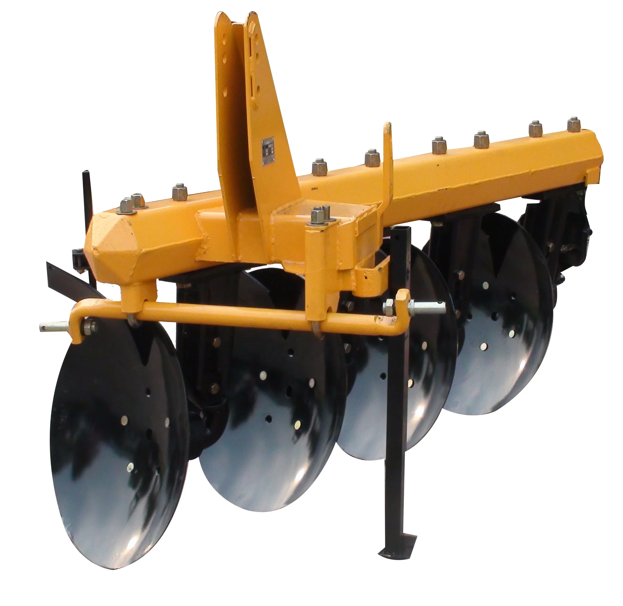 Manufacturers produce agricultural four-wheel tractor new disc plow small fish plow 1LY-3