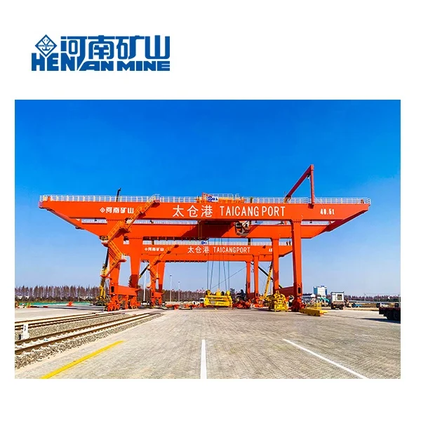 50t Heavy duty double girder container yard gantry crane
