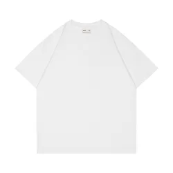 bulk plain t shirt unisex screen print tee oversized boxy drop shoulder tshirt heavyweight cotton tshirt