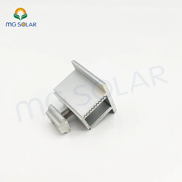 Wholesale Direct Sale Solar Panel Mounting Accessory Photovoltaic Related Product Rooftop Installation Adjustable Mid Clamp Kit