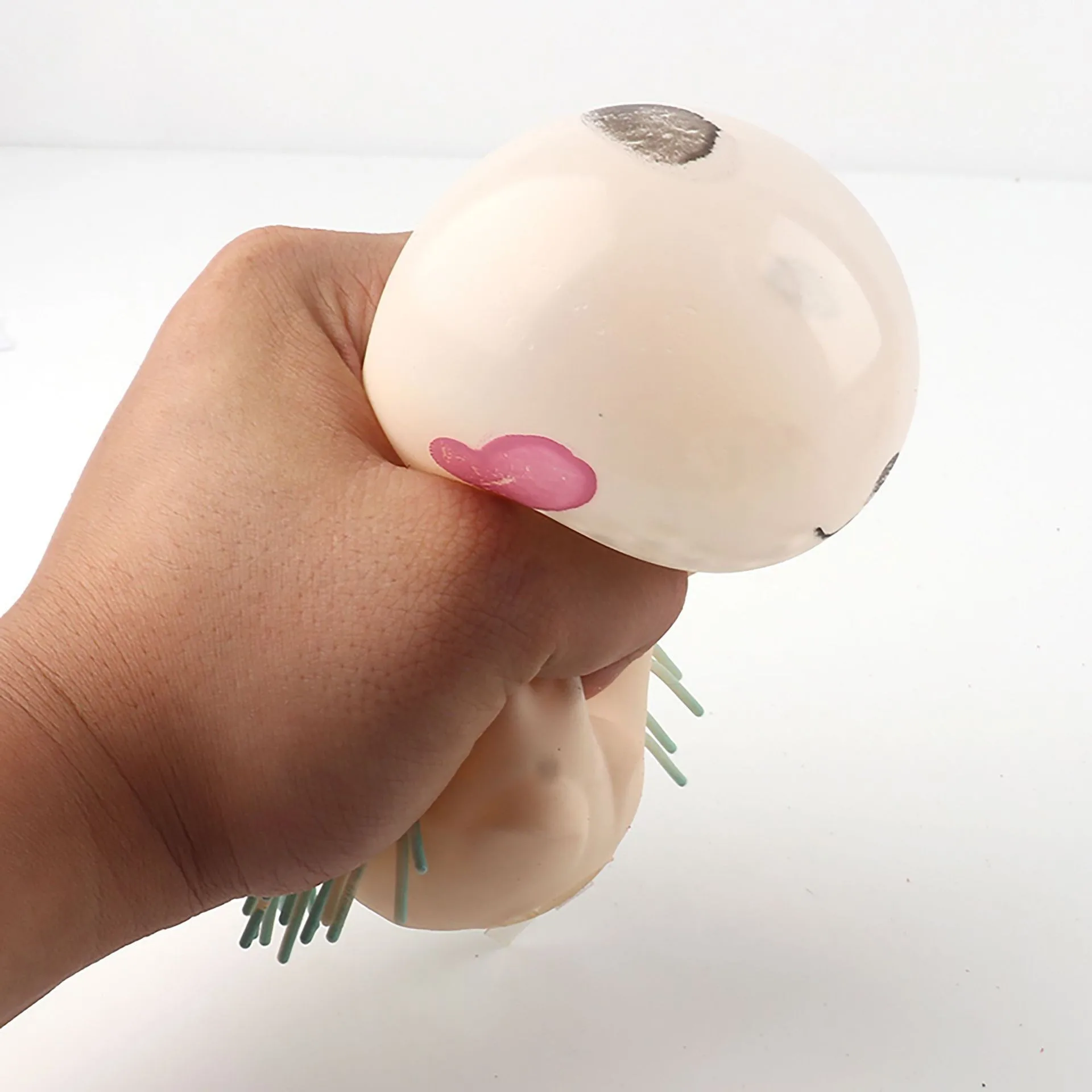 Hecion Fidget Toy Anti Stress Sensory Ball Creative Birthday Gift Squeeze Balls Squishy Hedgehog Soft TPR Flour Toy for Kids