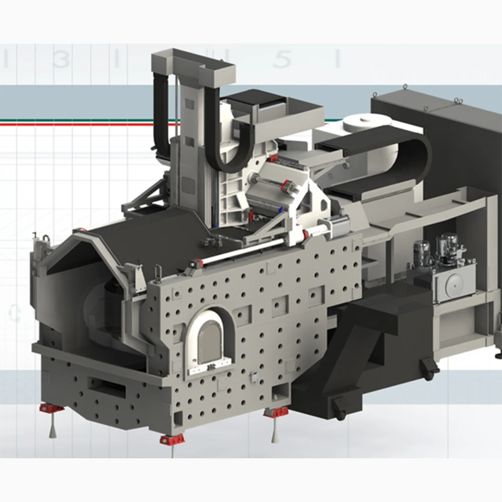 DEED Brand VB63F5  Vertical Machining Center cnc 5axis machining center for aluminum