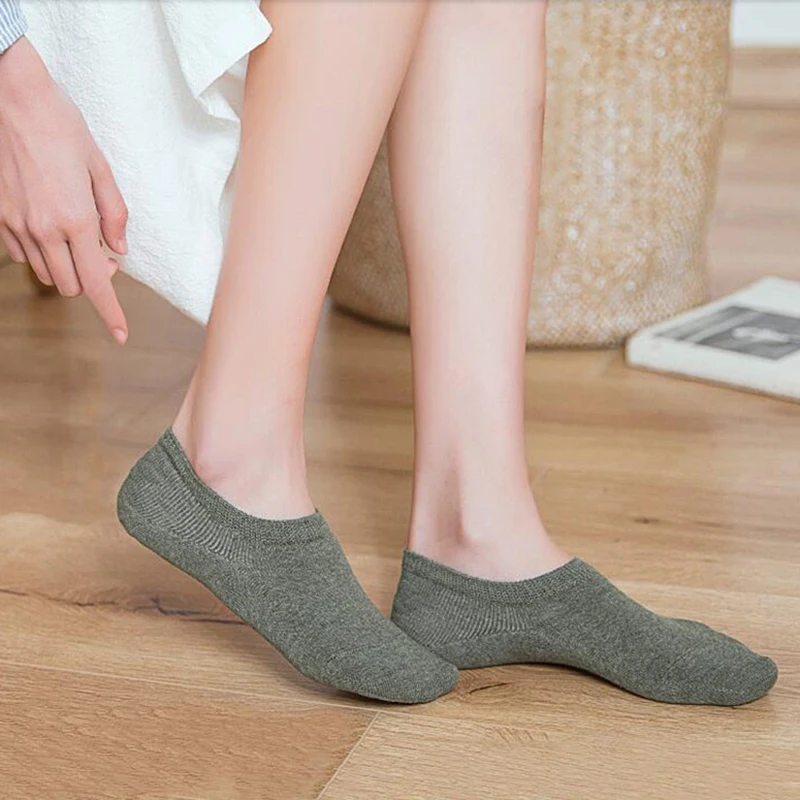 
Custom Logo Invisible Socks Fashion High Quality Low Cut Women No Show Socks cotton 
