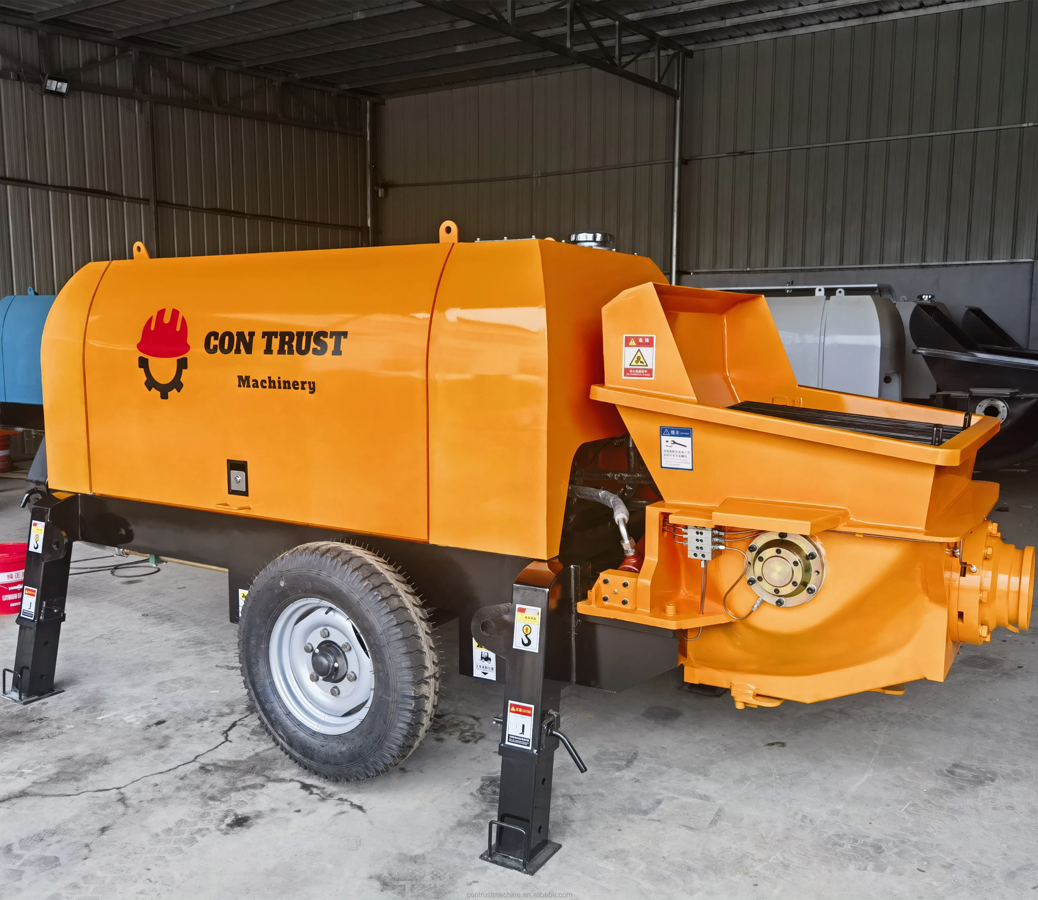 Diesel and Electric Power Type Tow behind Trailer Stationary Station Concrete pump Schwing stetter concrete pumps