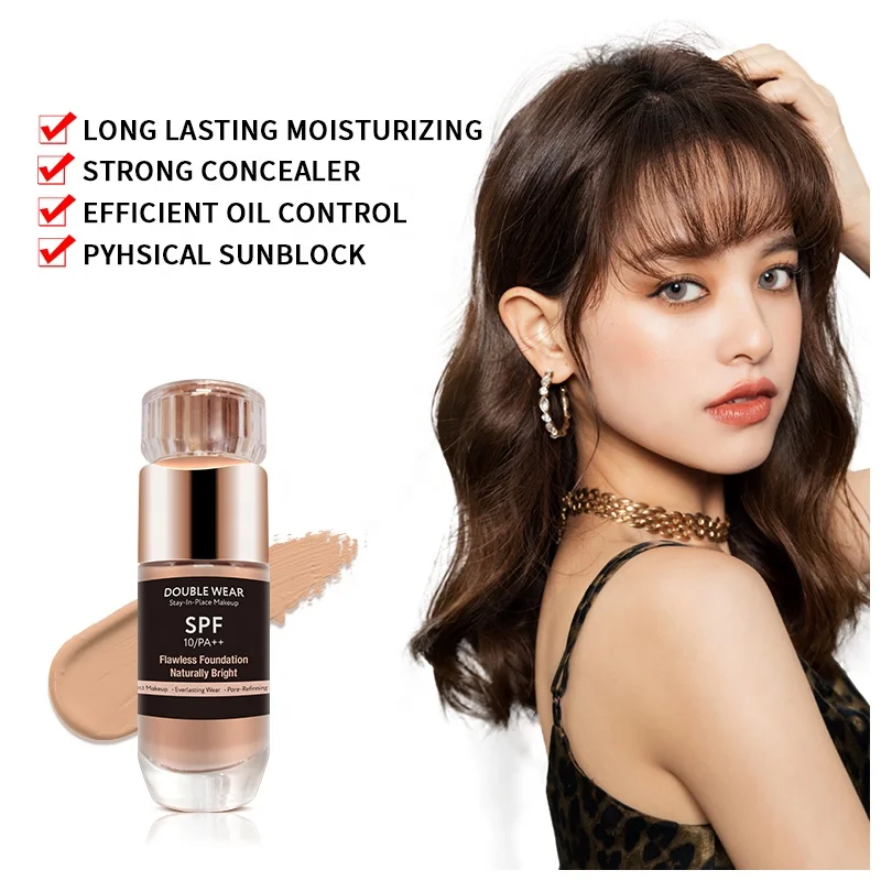 OEM Private Label Cushion BB & CC Cream Foundation Concealer Whitening Moisturizing Long Lasting BB Cream Cushion