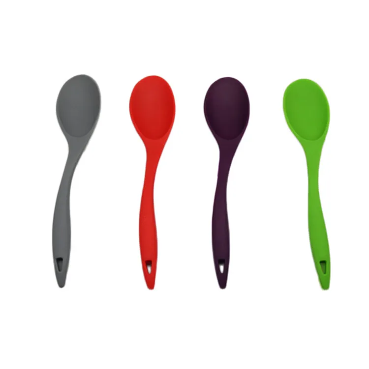 Silicone Plastic Spatula Soup  Colander Shovel Cooking Utensils Kitchen Spoon