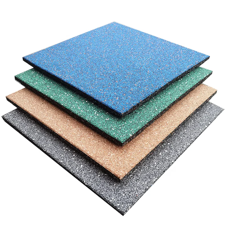 High quality Non-toxic gym rubber flooring 70% EPDM gym flooring rubber tiles High Density Rubber Mats for workout equipment