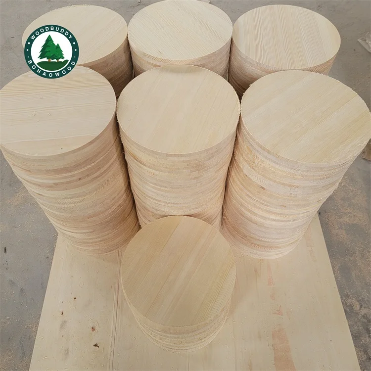 CNC CUTTING Customized holes /edges  solid wood flat board for bench/chair/out door wine holder picnic table top
