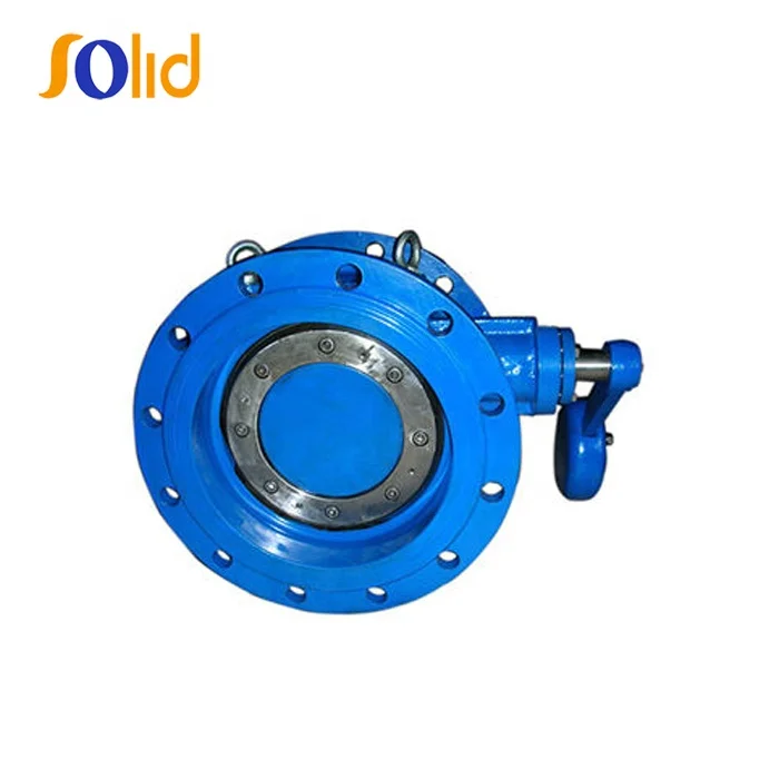 Ductile Iron Flanged Tilting Disc Non Return Hydraulic Sewage Check Valve