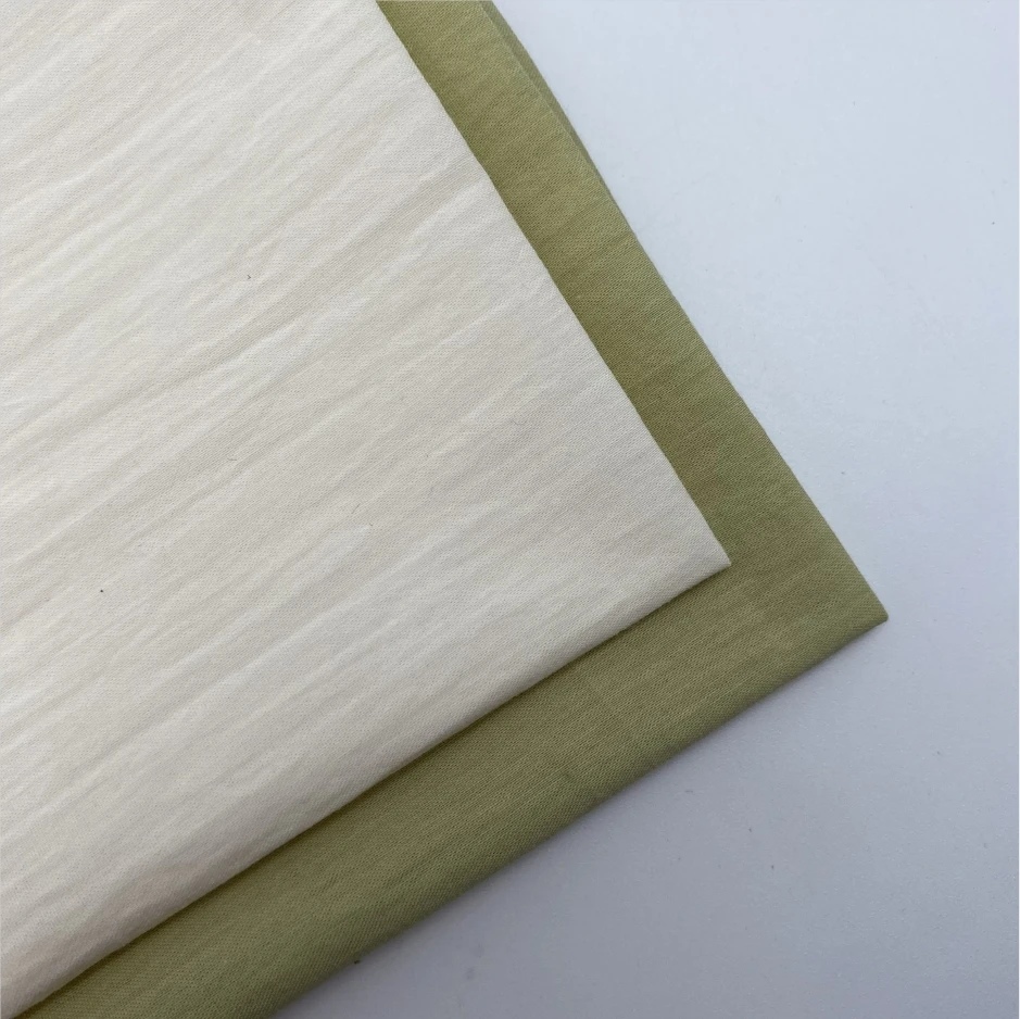 Wholesale cotton/nylon summer fabric High Quality 65% Cotton 35% nylon cotton meshed fabric for clothing