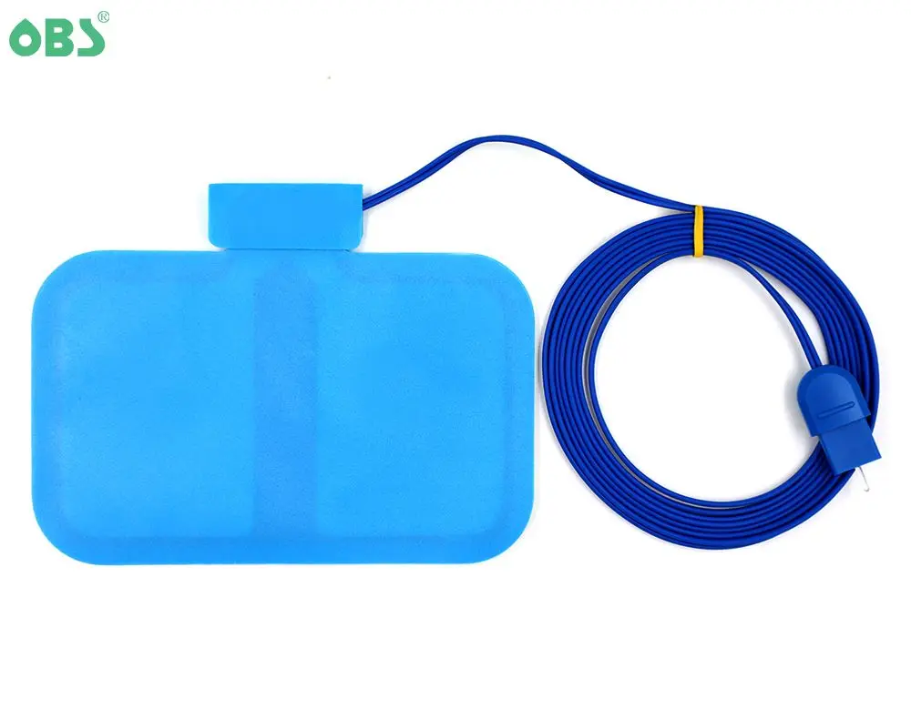 Valleylab Generator ESU Pad with Cable Disposable Electrosurgical Grounding Pad Neutral Plate Electrosurgical Pad