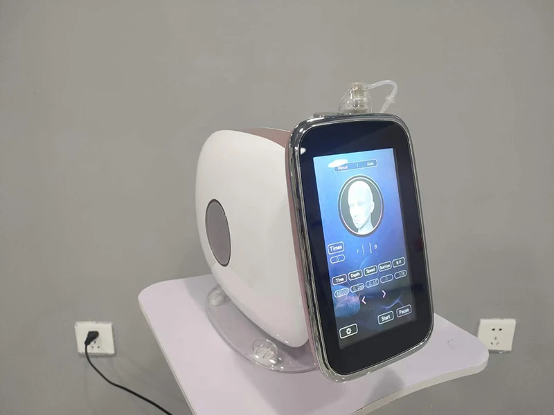 portable fractional cold rf microneedle cold compress rf micro needle skin rejuvenation machine