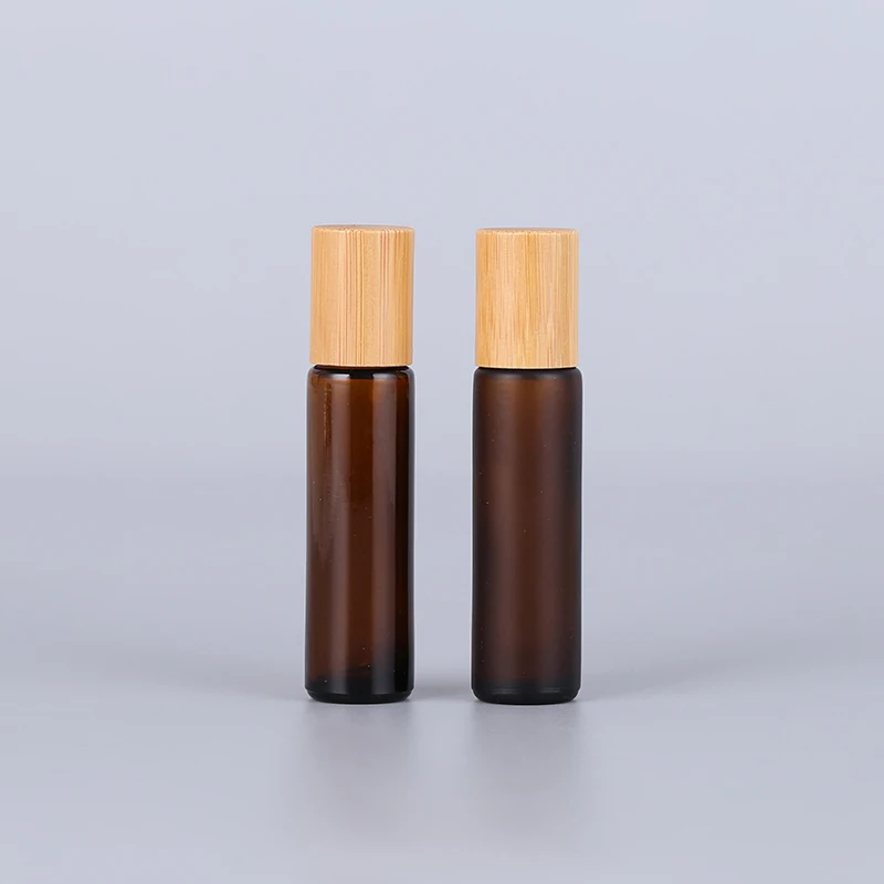Wholesale Cosmetic Packaging Essential Oil Roll On Perfume Bottle 10ml Empty Clear Glass Roller Perfume Bottles for Sale