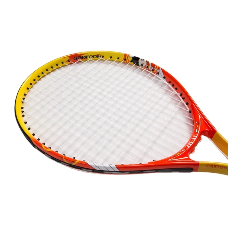 Aluminum material with nylon string kid tennis racket factory