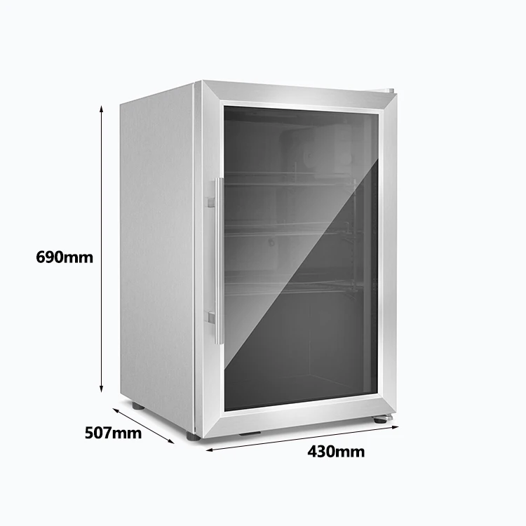 Factory sale mini 304 stainless steel under counter built in bar beer outdoor fridge cabinet