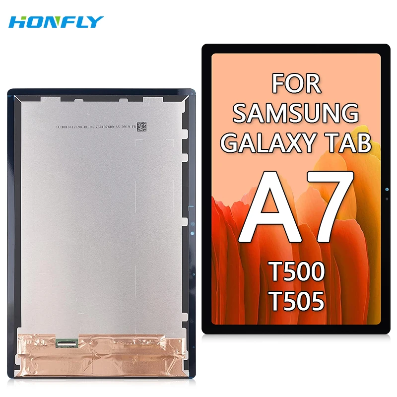 Honfly Good quality cheap price lcd Replacement For Samsung Galaxy Tab A7 10.4 SM-T500 SM-T505 lcd display touch screen