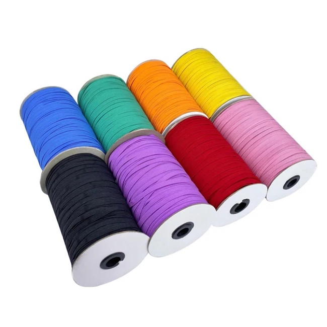 Factory wholesale 5mm 6mm  8mm soft elastic band