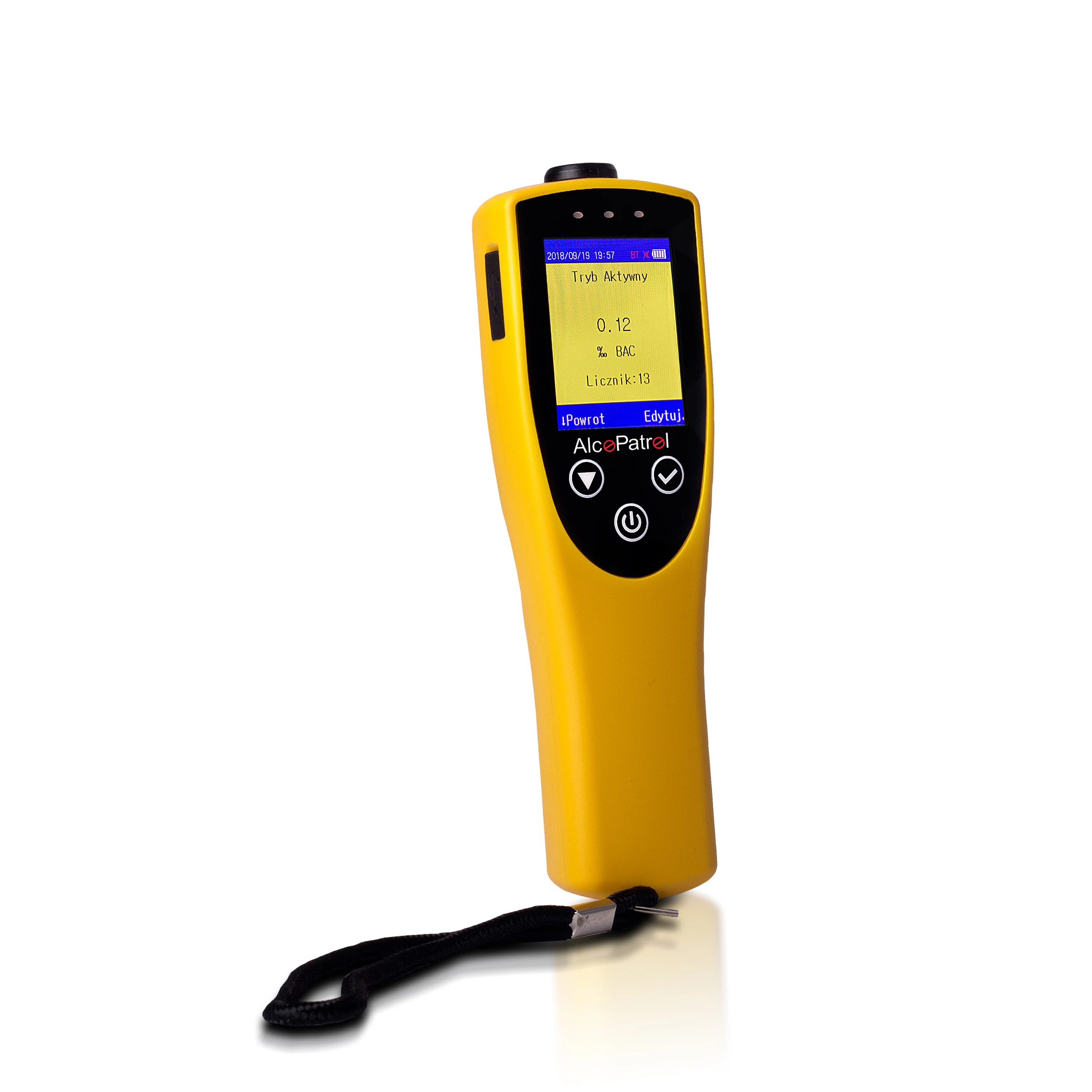AP4020-PRO AlcoPatrol Профессиональный тестер спирта для дыхания датчик топливных элементов Алкотестер с