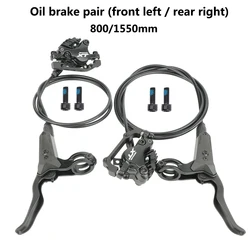 RACEWORK XT M8000 Bicycle Brake MTB Hydraulic Disc Brake 800/1550mm Left Front Right Rear Mountain Bike AM FR Oil Brakes