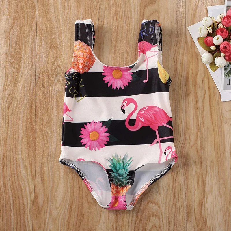 Custom Children Swimwear Girl Cute Baby Swim Bodysuit Wear Beachwear toddler Kids bikini Swimsuit Girls and girls swimwear