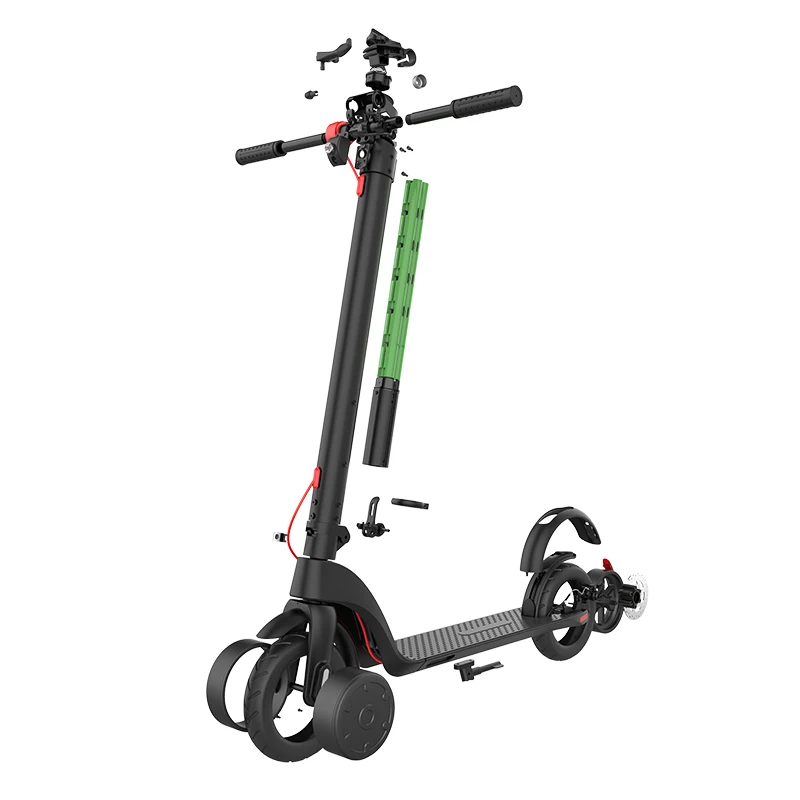 Усовершенствованная конструкция быстрого Скутер Складной Водонепроницаемый 2-колесный скутер для взрослых Электрический скутер, способный преодолевать Броды для Европы и США склад Прямая доставка