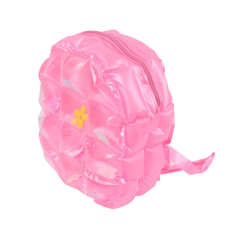 Оптовая продажа с фабрики детский надувной водонепроницаемый рюкзак из ПВХ школьная сумка пляжный купальник для