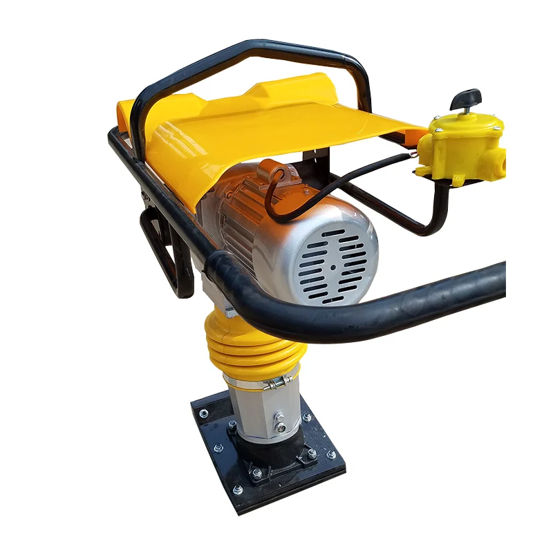 
Professional factory high quality handheld electric motor soil tamping rammer machine 