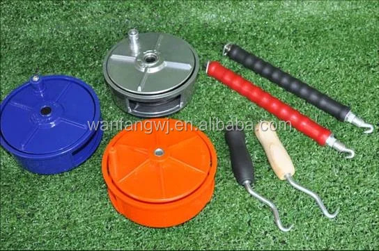 High quality plastic&aluminum rebar Tie Wire Reel/Retractable Tie Wire Reel klein tools