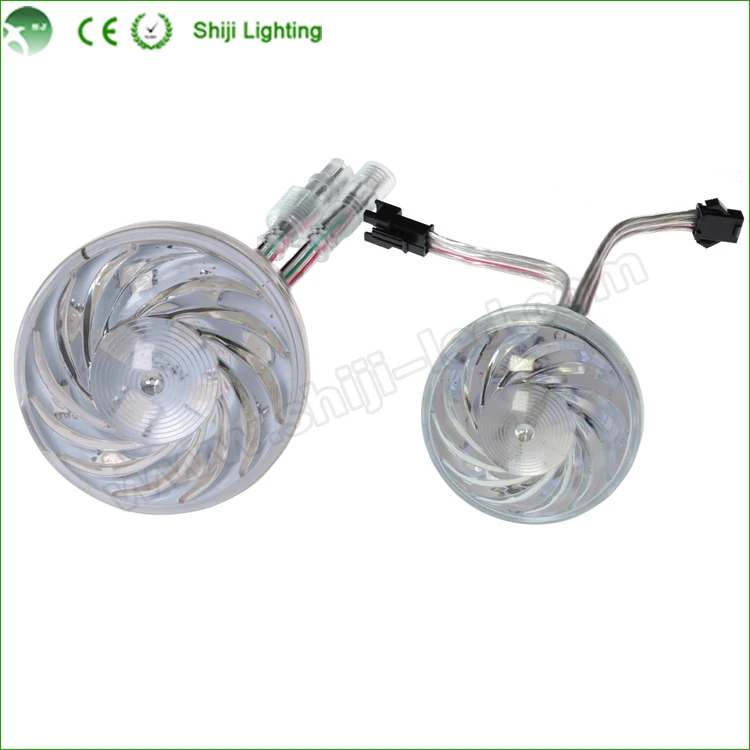 45mm 12 Pixel Programmable Carnival LED Light For Amusement Funfair Fairground Rides Lighting